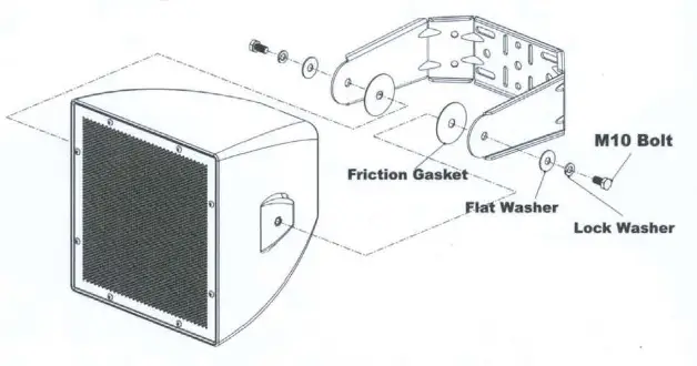 JBL AWC82 All Weather 8 Inch 2 Way 250W Passive Coaxial Loudspeaker - fig3