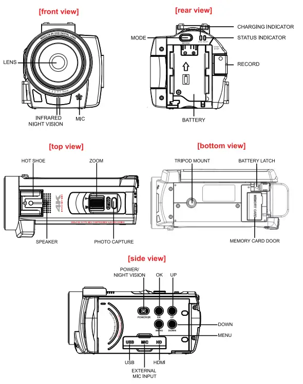 MINOLTA-MN4K25NV-4K-Ultra-HD-IR-Night-Vision-Camcorder-FIG-1