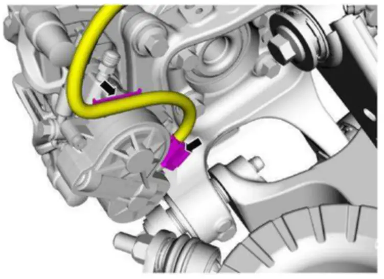 ALLDATA 206-05B Parking Brake Actuator Motor