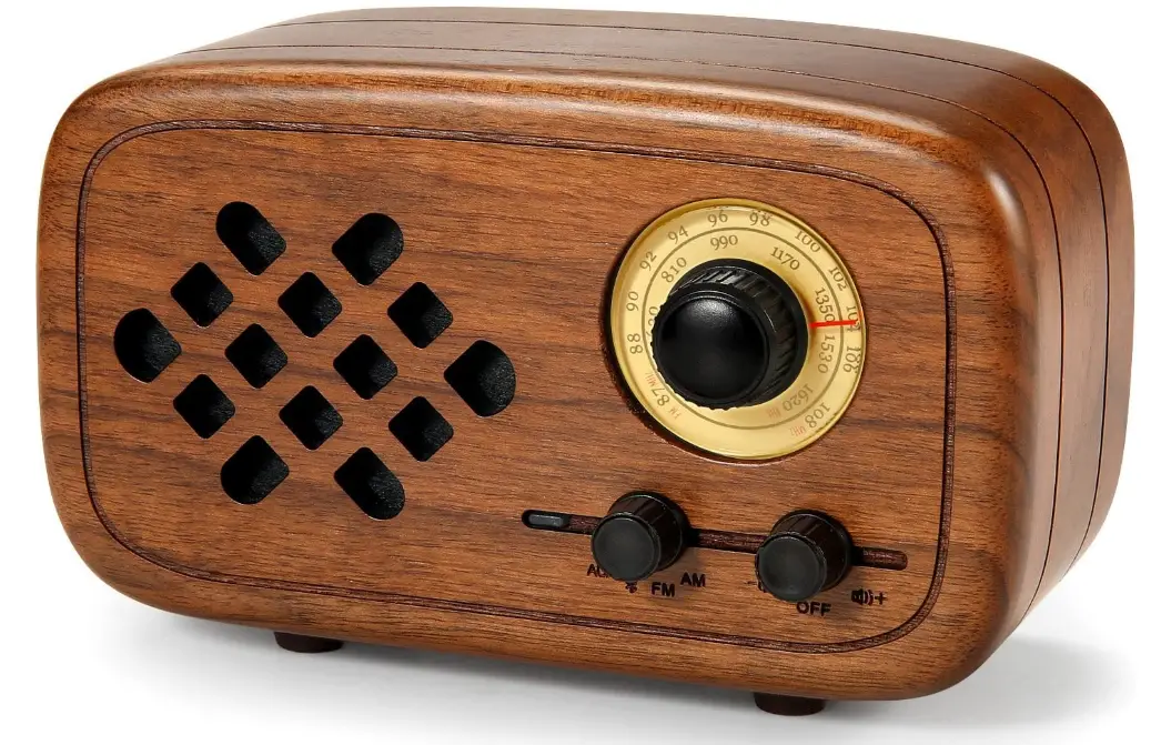 Rerii-RW-01-Handmade-Walnut-Wood-Retro-Bluetooth-Radio-Product