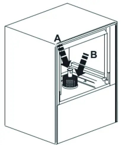 HENDI Dishwasher - washing cycle