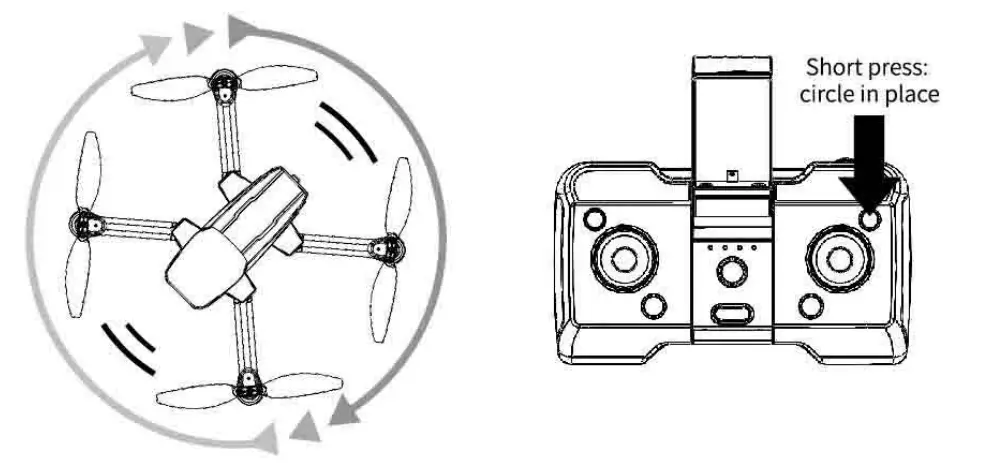 TSRC A3 TENSSENX Foldable Portable Drone-25