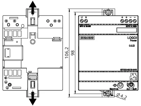 SIEMENS 6EP3333-6SC00-0AY0 Switched Mode Power Supply Unit-6