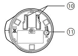 vtech RM5764HD, RM5764-2HD Monitor - Baby unit overview 3