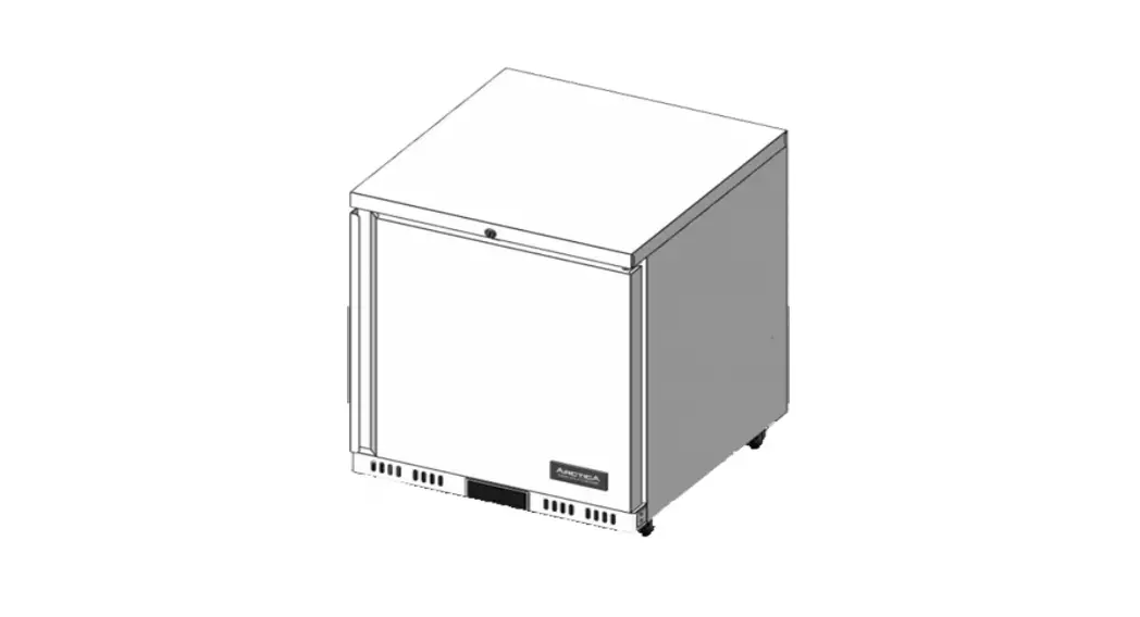 Arctica Hef139 Heavy Duty Stainless Steel Undercounter Freezer, 145 Litres Instruction Manual Arctica Hef139 Heavy Duty Stainless Steel Undercounter Freezer, 145 Litres Instruction Manual