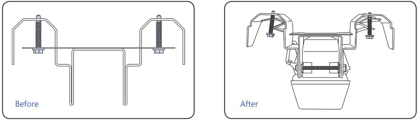 GE current LUR Series Lumination LED Luminaires - Regular Fixture Installation 2