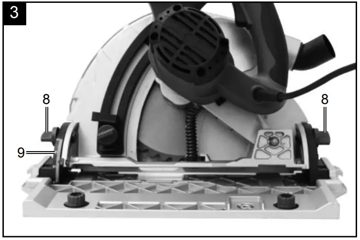 scheppach PL75 Plunge Cut Saw - Figure 4