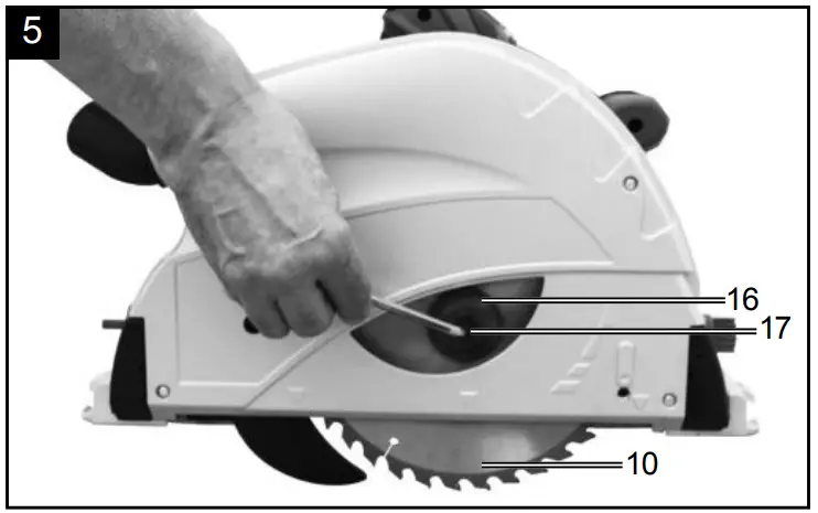 scheppach PL75 Plunge Cut Saw - Figure 6
