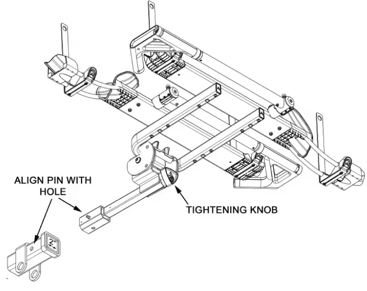 ALLEN SPORTS AR200 2-Bike Carrier 16