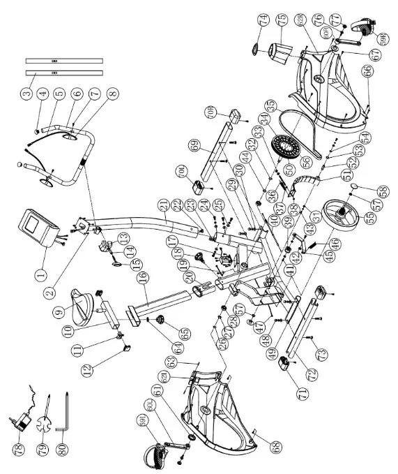 CHRISTOPEIT AX 4000 Exercise Bike Ergometer - 25