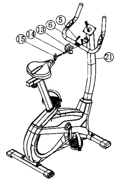 CHRISTOPEIT AX 4000 Exercise Bike Ergometer - 5