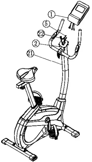 CHRISTOPEIT AX 4000 Exercise Bike Ergometer - 7