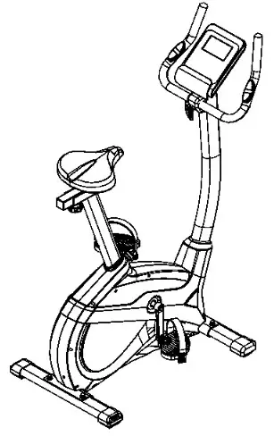 CHRISTOPEIT AX 4000 Exercise Bike Ergometer - 9