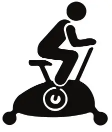 CHRISTOPEIT AX 4000 Exercise Bike Ergometer - icon1