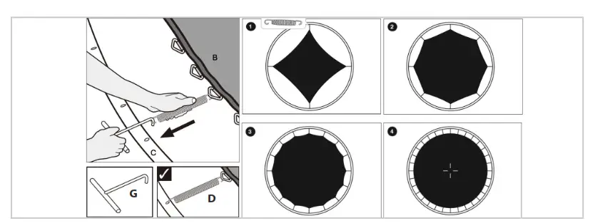 virtufit VF06004 305 Ronde Trampoline - fig25