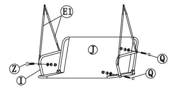 SHANGRI-LA SLSEATSW3GA Outdoor Swing Seat-5
