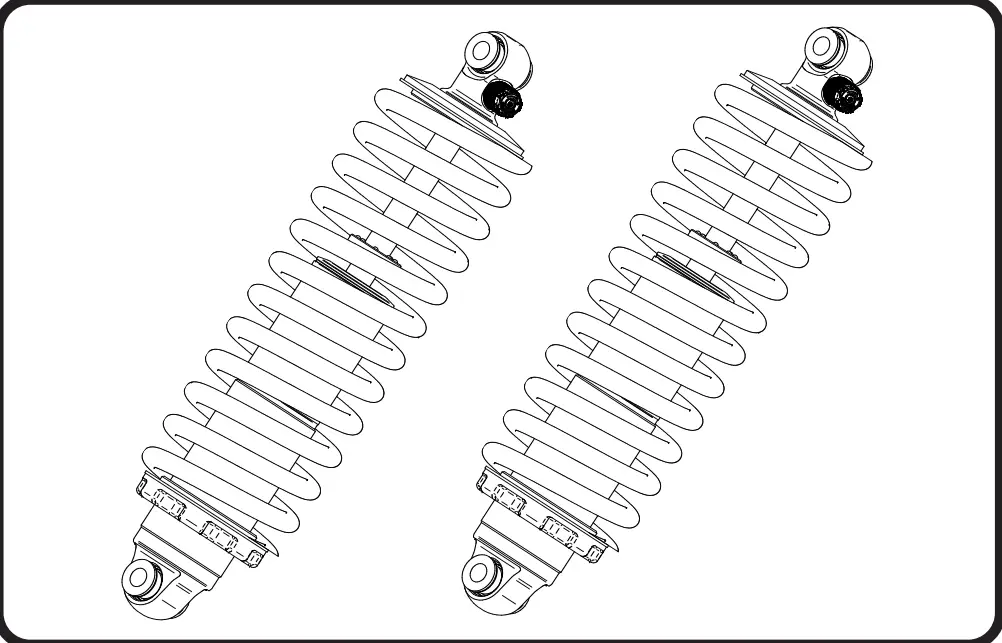 ridetech 12316510 Rear HQ Coil-Overs for 4-Link - fig 1