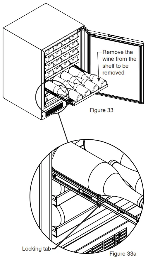 MARVEL MLRE224 24-In Built-In Compact Refrigerators fig 9
