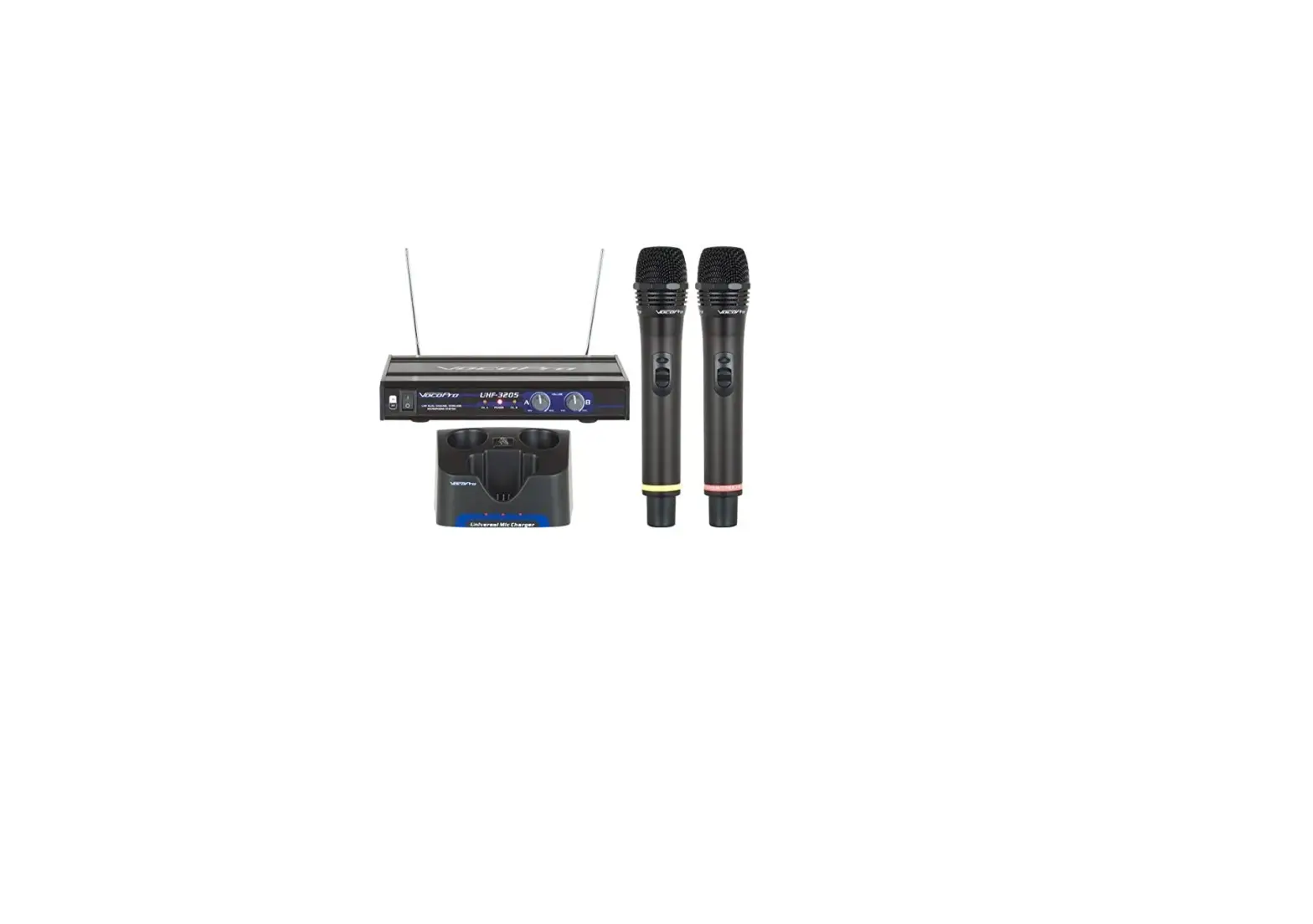 Vocopro Uhf-3205 Rechargeable Wireless Microphone System User Guide