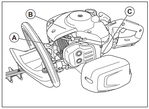 Husqvarna 122HD45, 122HD60 Hedge Trimmers-cooling system