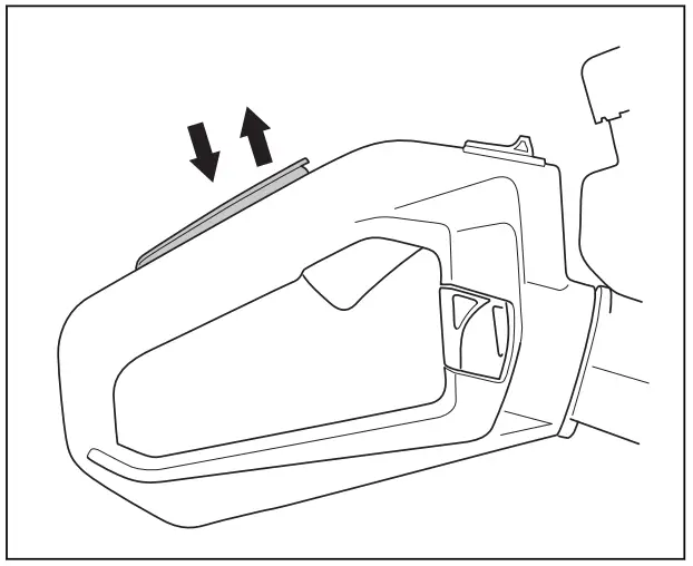 Husqvarna 122HD45, 122HD60 Hedge Trimmers- throttle trigger