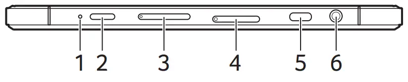 acer D652N D652NL Chromebook Tab - Right view