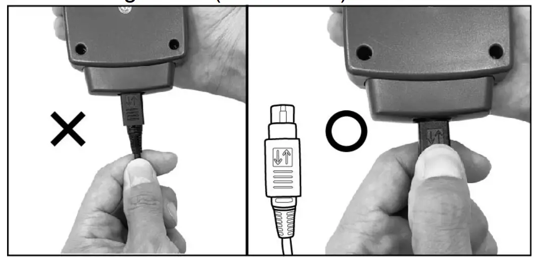 Removing Probe (With LOCK)