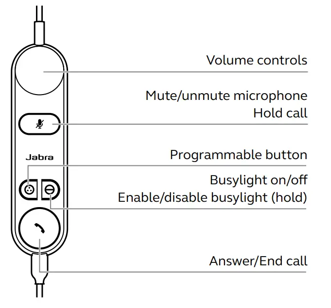 Jabra Engage 50 II Digital Corded Headset - Fig 14