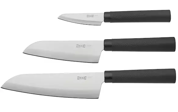 IKEA FORSLAG 3 Piece Knife Set