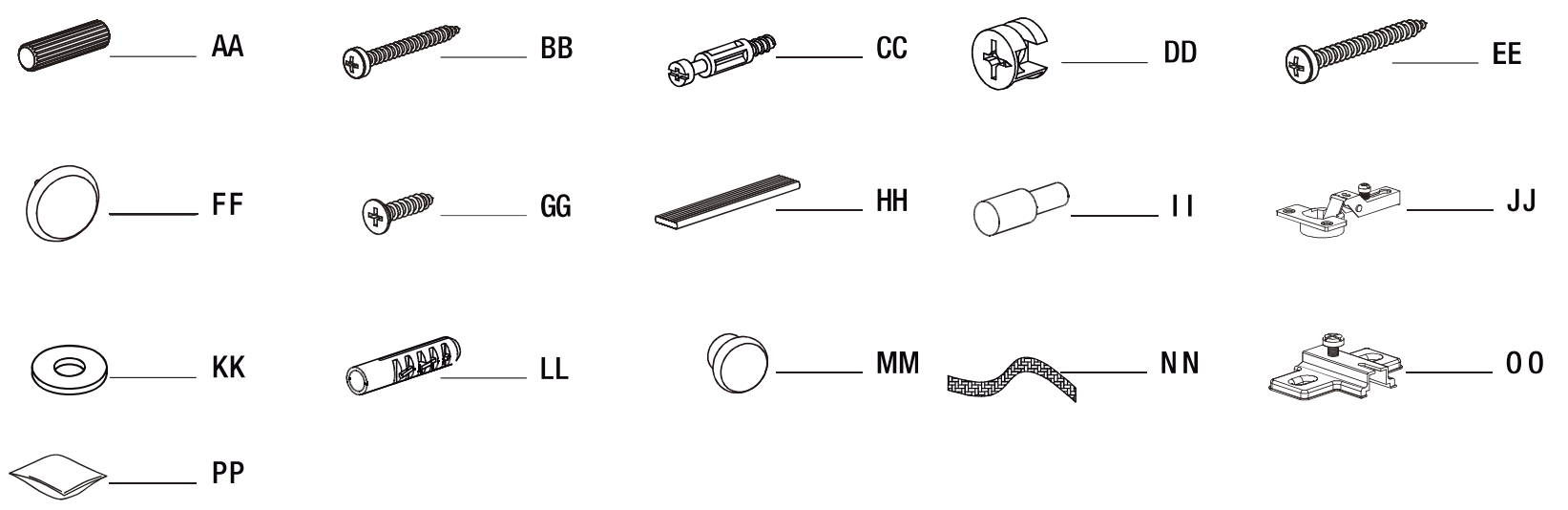 StyleWell 29258 58 2 Inch Unfinished Pine 4 Shelf Standard Bookcase - FIGURE 2
