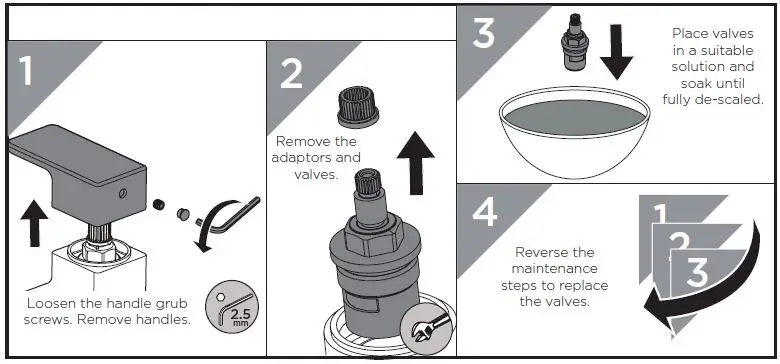 BRISTAN COB BSM BLK (D1) Cobalt Black Bath Shower Mixer Tap-10