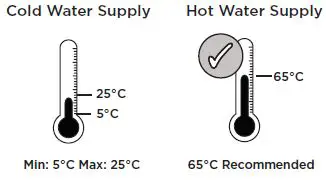 BRISTAN COB BSM BLK (D1) Cobalt Black Bath Shower Mixer Tap-2