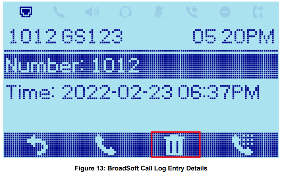 GRANDSTREAM GRP2601 BroadWorks Xsi Directories and Call Logs - Fig11