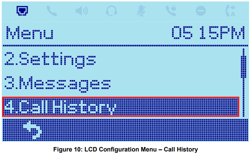 GRANDSTREAM GRP2601 BroadWorks Xsi Directories and Call Logs - Fig8