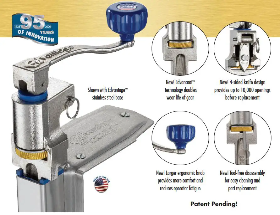 Ed-Heavy-Duty-Bench-Top-Cast-Steel -Can-Opener-fig-1