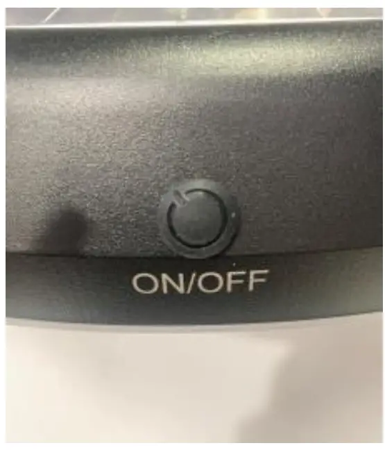 LUMENA Streetmaster Solar Street Light Turning on the solar street light