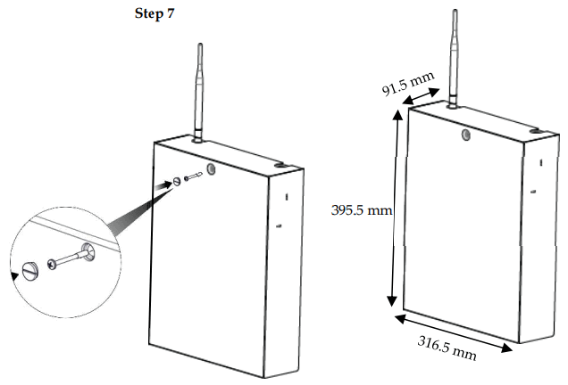 RISCO RP432G4T0EUA LightSys Plus Box 2G 4G - FIG3