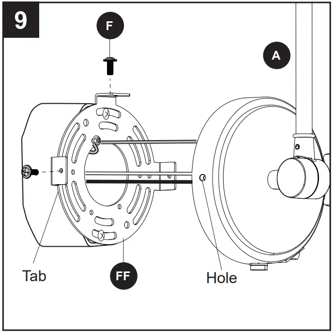 allen roth 42626 Gold Vintage LED Wall Sconce - fig 23