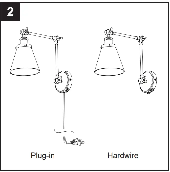 allen roth 42626 Gold Vintage LED Wall Sconce - fig 5