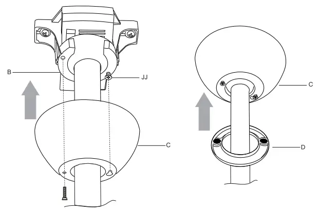HAMPTON BAY SW19151RMBK Caprice 52 in Integrated LED Indoor Matte - fig 13