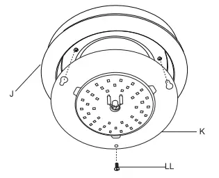 HAMPTON BAY SW19151RMBK Caprice 52 in Integrated LED Indoor Matte - fig 15