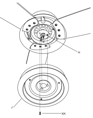 HAMPTON BAY SW19151RMBK Caprice 52 in Integrated LED Indoor Matte - fig 16