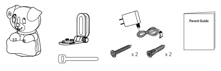 vtech LF2911 High Definition Pan and Tilt Camera - Fig