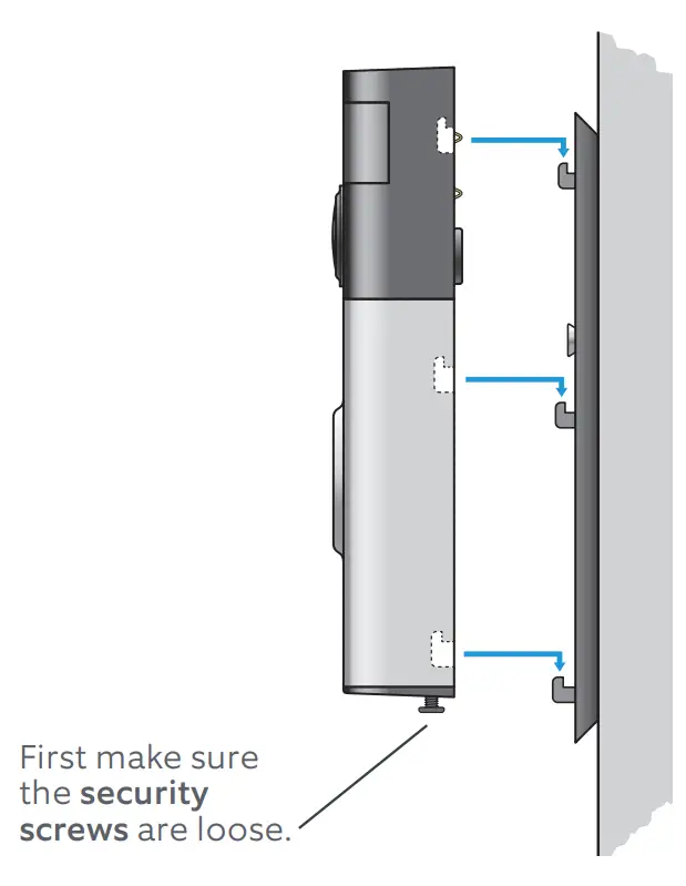 Attach Your Doorbell to the Bracket
