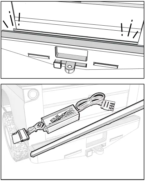 OPT7 Redline Parlux Single Tailgate Light Bar - fig 11