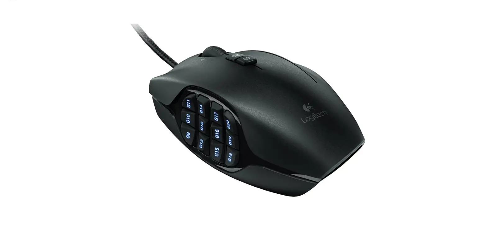 Logitech G600 Mmo Gaming Mouse Instruction Guide