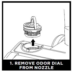 REMOVE ODOR DIAL