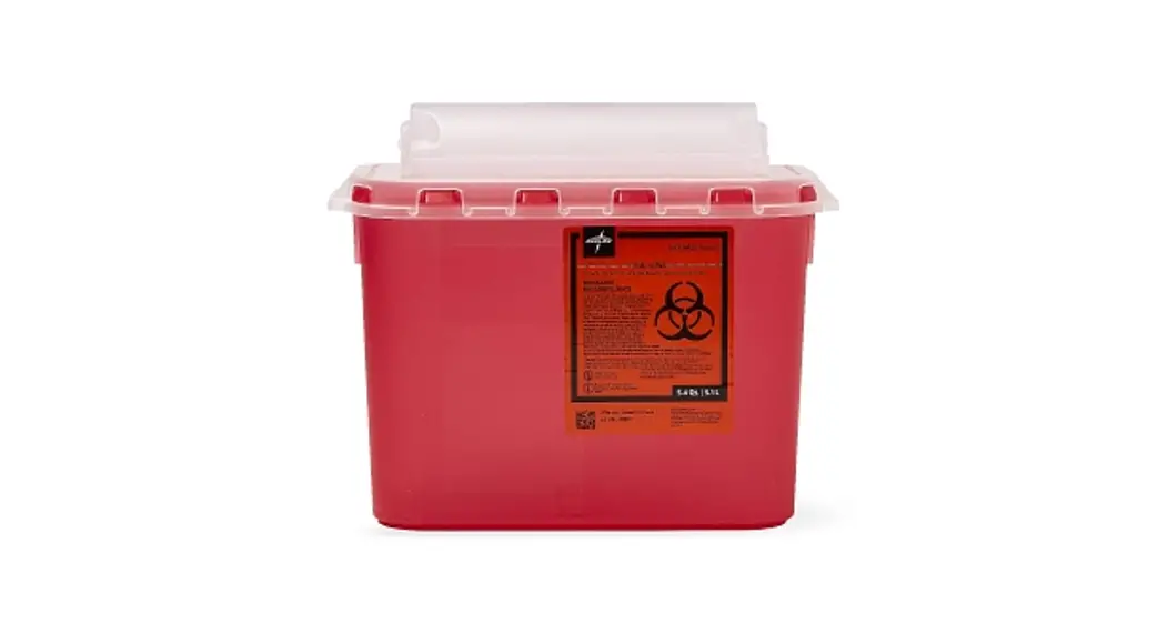 Medline Mds705154 5 Qt. Sharps Container Instruction Manual