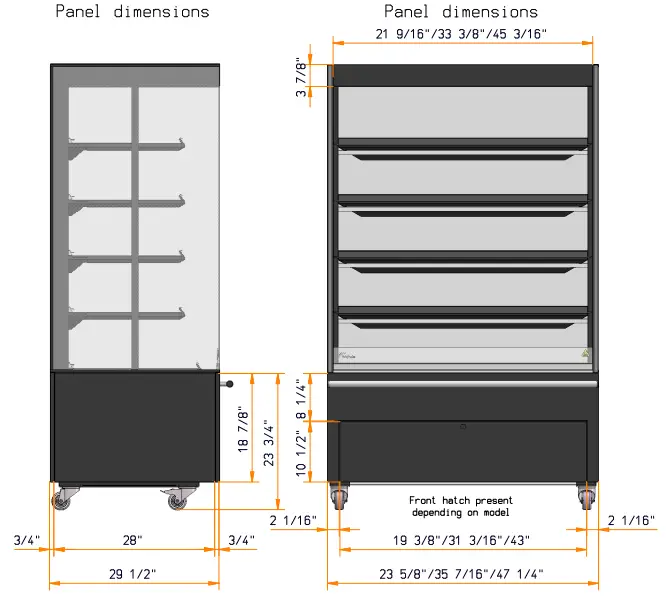 fri-jado MDD 4-5 Level Hot Multi Deck - fig 1
