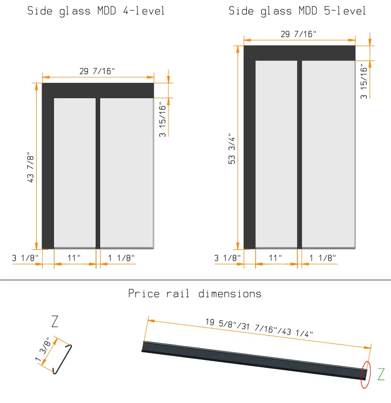 fri-jado MDD 4-5 Level Hot Multi Deck - fig